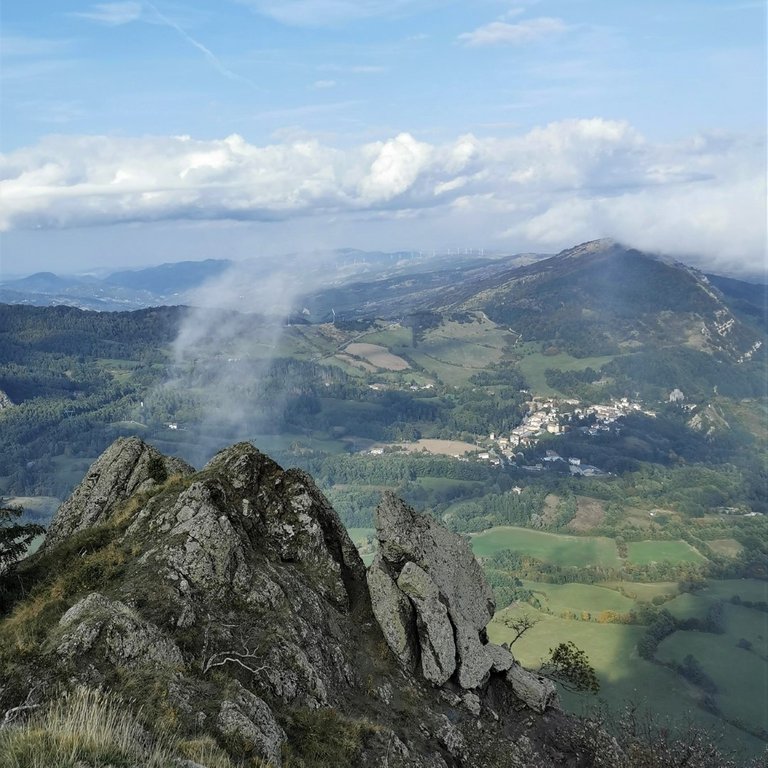 Panorama da Monte Beni