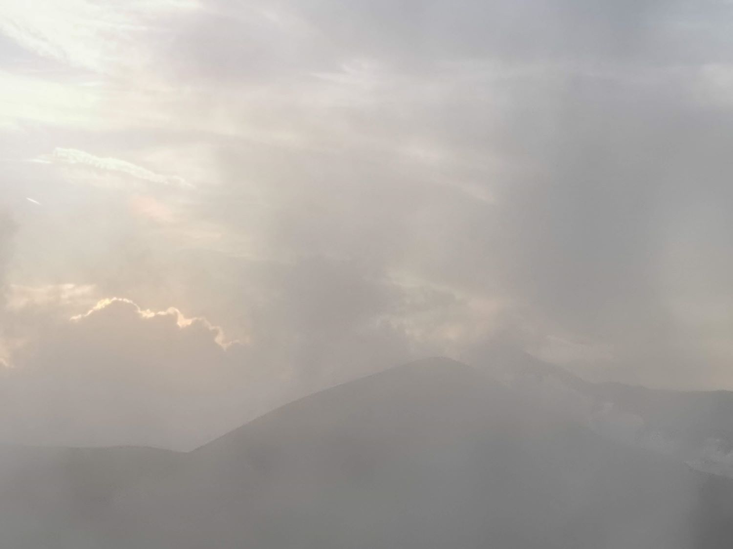 Nebbia all'Alpe